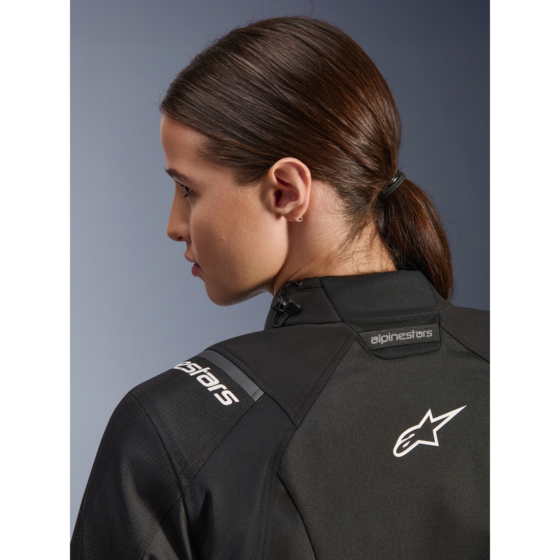 Dámska bunda na motorku Alpinestars Stella Andes V4 Drystar čierna