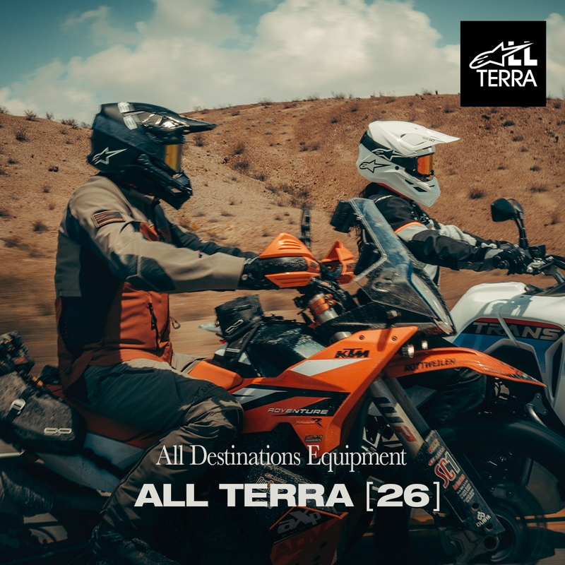 Bunda na motorku Alpinestars Andes V4 Drystar svetlo hnedo-tmavo oranžovo-čierna