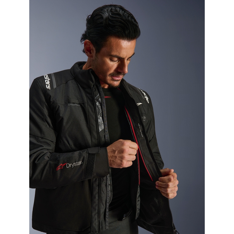 Bunda na motorku Alpinestars Andes V4 Drystar čierna