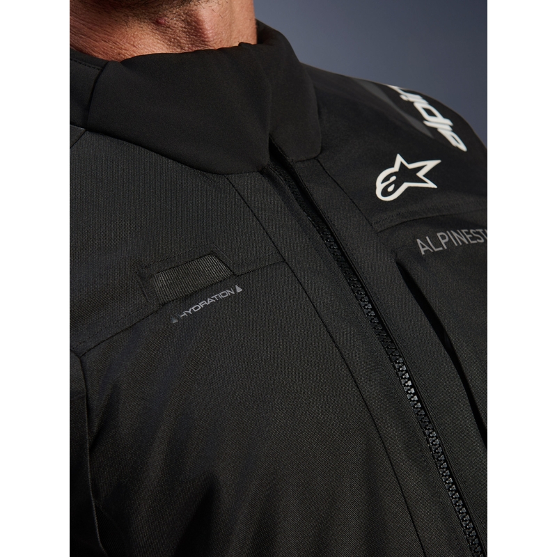 Bunda na motorku Alpinestars Andes V4 Drystar čierna