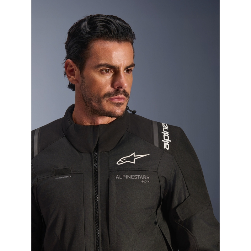 Bunda na motorku Alpinestars Andes V4 Drystar čierna