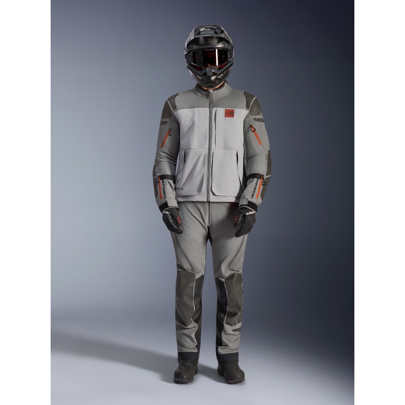 Bunda na motorku Alpinestars Nazca 3L Gore-Tex PRO tmavo šedo-svetlo šedá