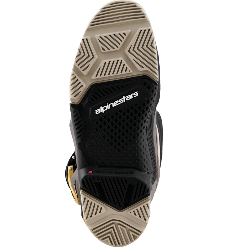 Topánky na motorku Alpinestars TECH 7 Enduro Drystar čierno-tmavo šedo-zlaté