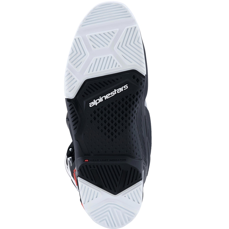 Topánky na motorku Alpinestars TECH 7 Enduro Drystar čierno-fluo červeno-biele