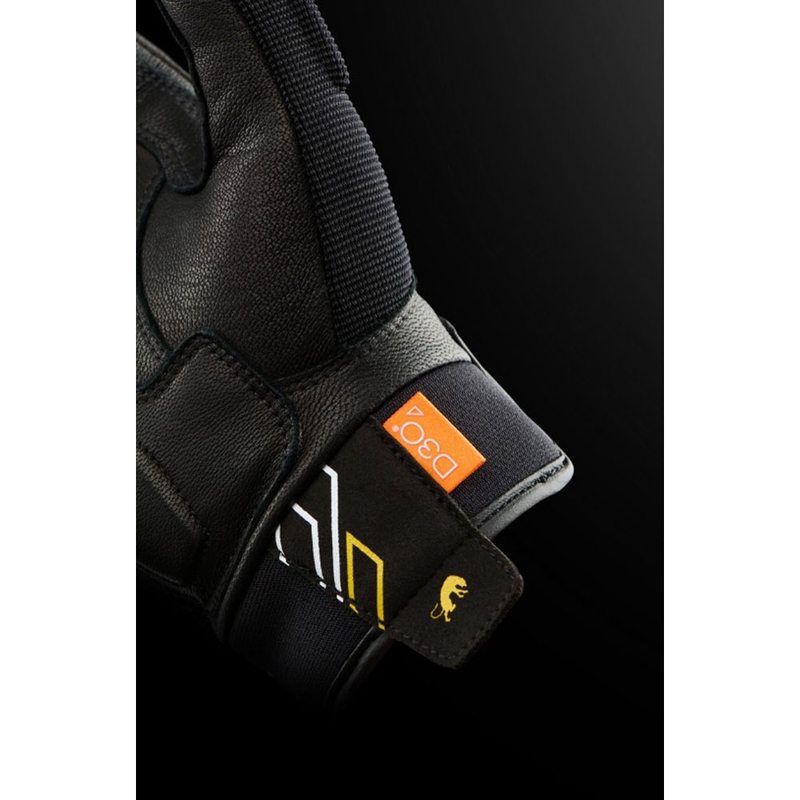Dámske rukavice na motorku Furygan Jet Neon D3O® Evo čierno-zlaté
