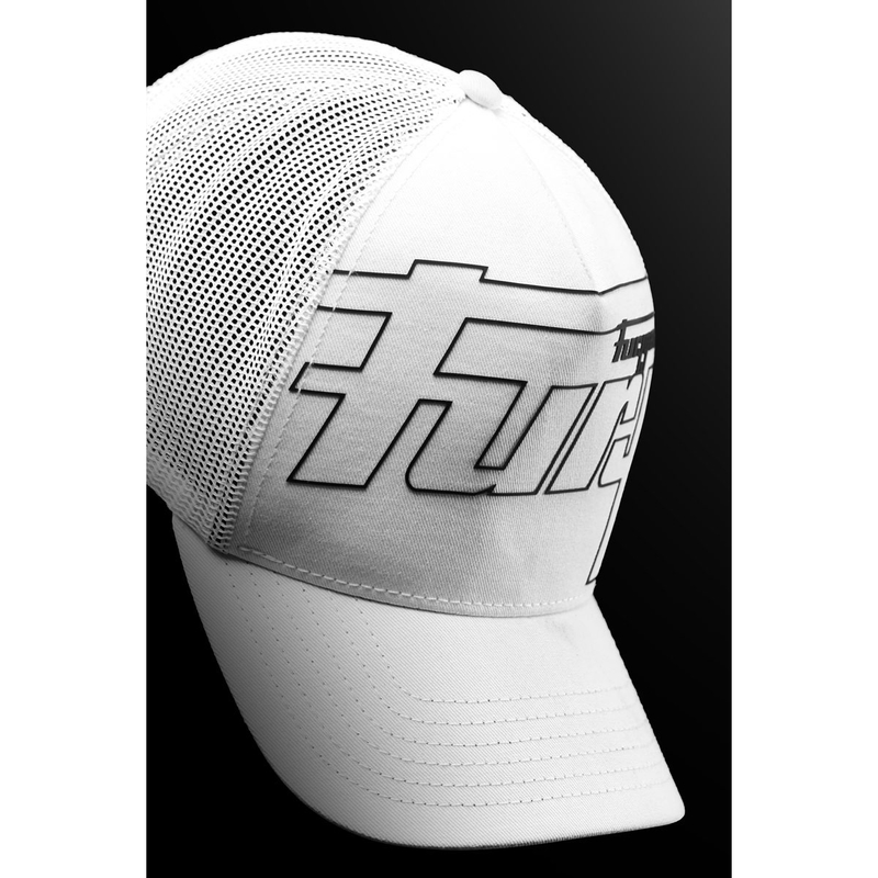 Šiltovka Furygan Trucker Rage bielo-čierna