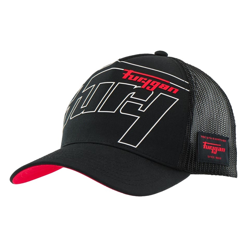 Šiltovka Furygan Trucker Rage čierno-bielo-červená