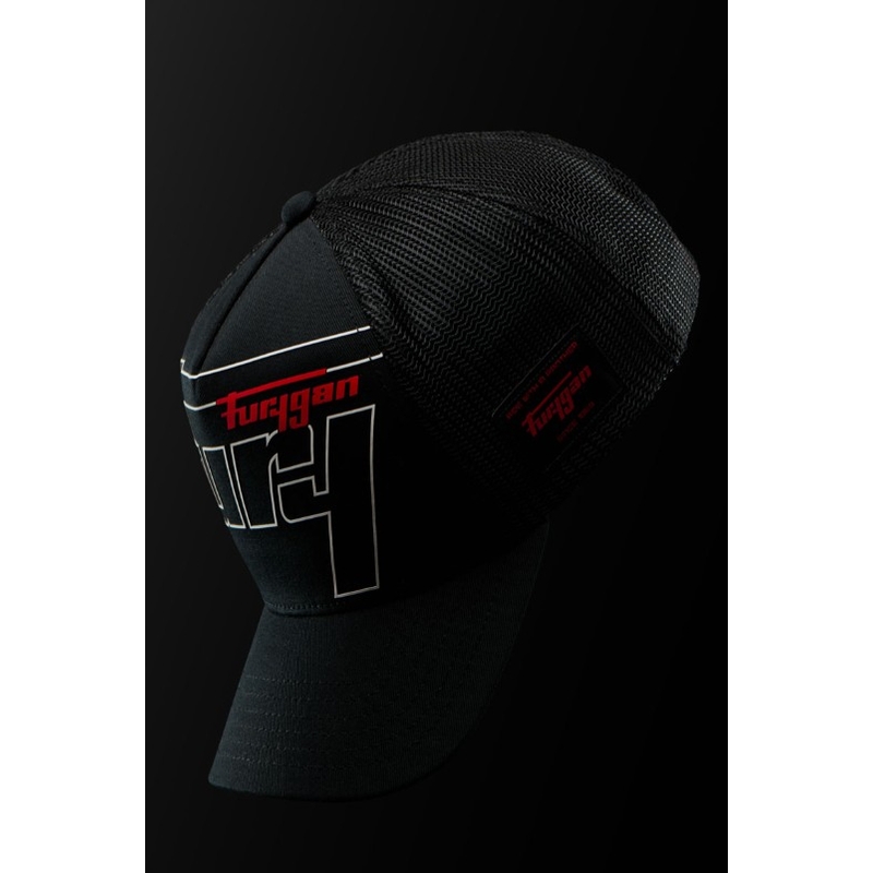 Šiltovka Furygan Trucker Rage čierno-bielo-červená