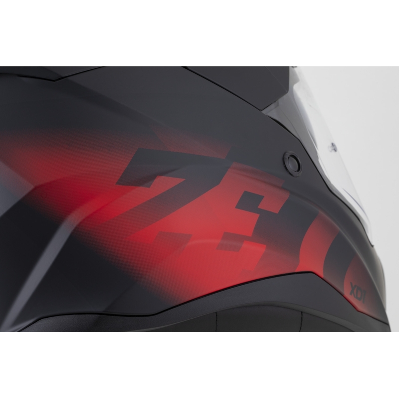 Enduro helma na motorku ZED XD1 matná čierno-červená