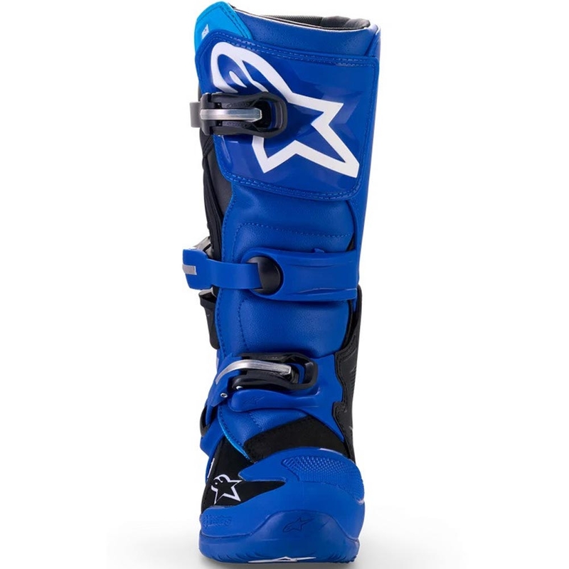Detské motokrosové topánky Alpinestars TECH 7 S YAMAHA kolekcia modro-bielo-čierne