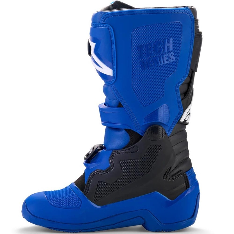 Detské motokrosové topánky Alpinestars TECH 7 S YAMAHA kolekcia modro-bielo-čierne