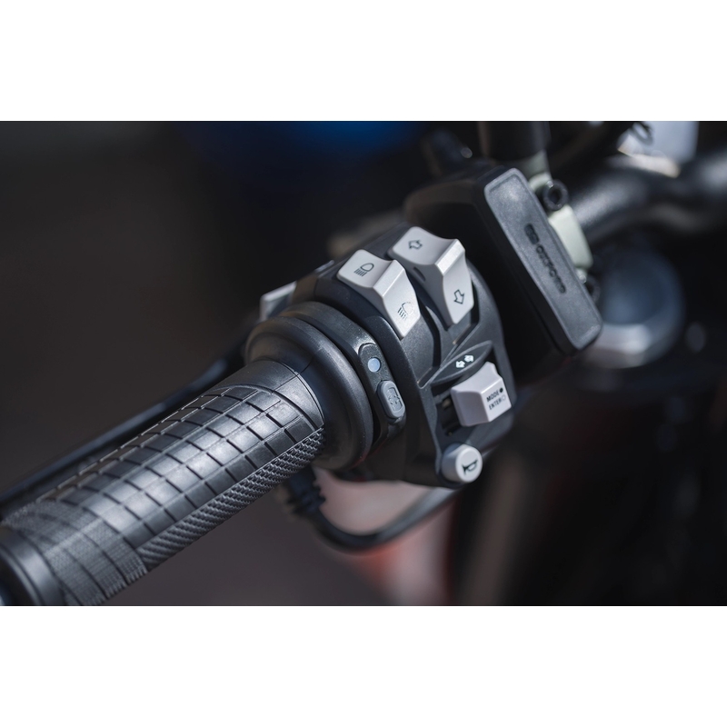 Vyhrievané gripy Oxford HotGrips Advanced Integrated Touring čierne