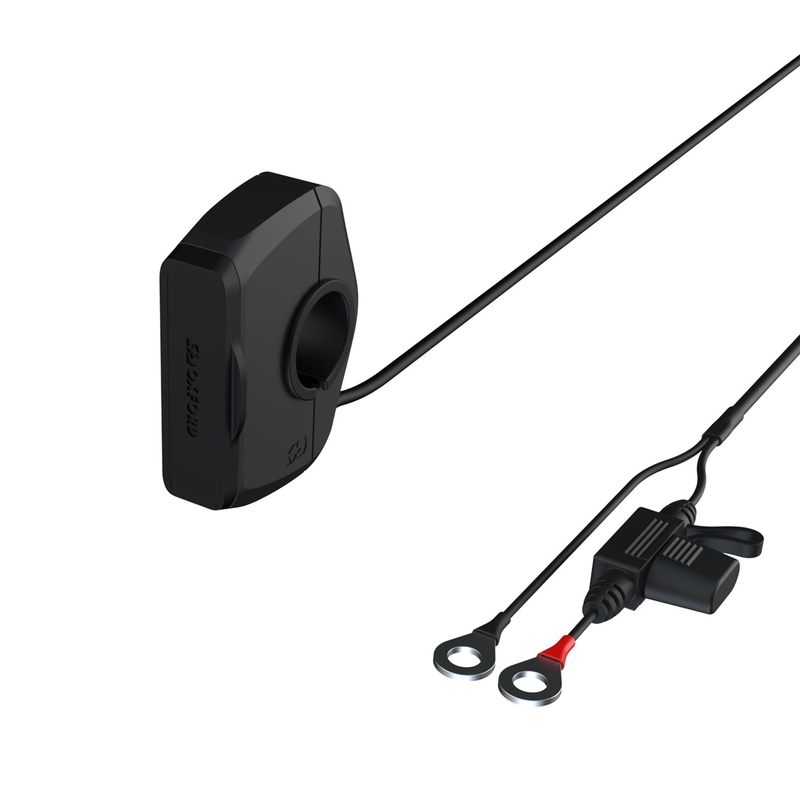 Zásuvka tenká Oxford USB-C a USB-A čierna