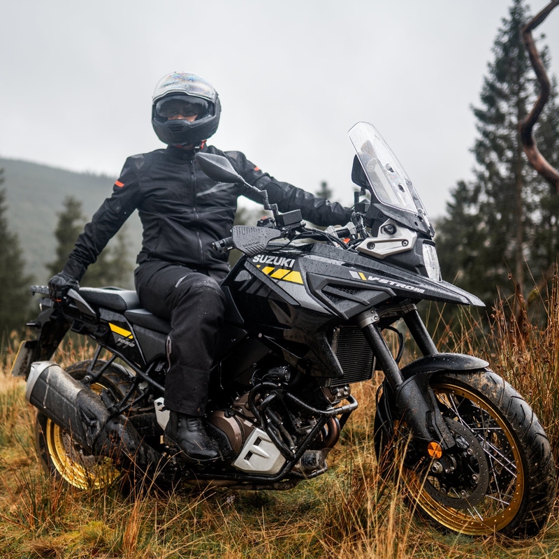 Bunda na motorku Oxford Dakar Air čierna