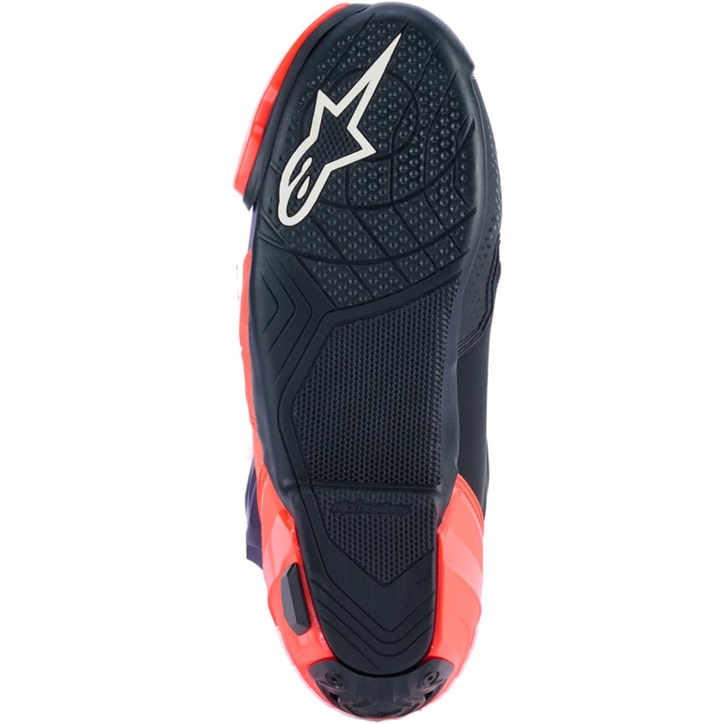 Topánky na motorku Alpinestars Supertech R Vented Flyte limitovaná edícia Jorge Martin fialovo-červeno-čierne