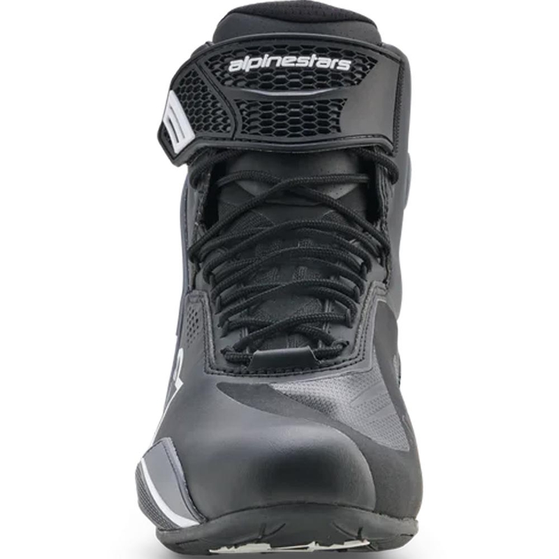 Topánky na motorku Alpinestars Faster-4 Drystar čierno-tmavo šedo-biele