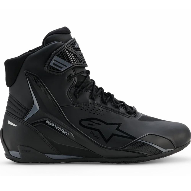 Topánky na motorku Alpinestars Faster-4 Drystar čierno-tmavo šedé
