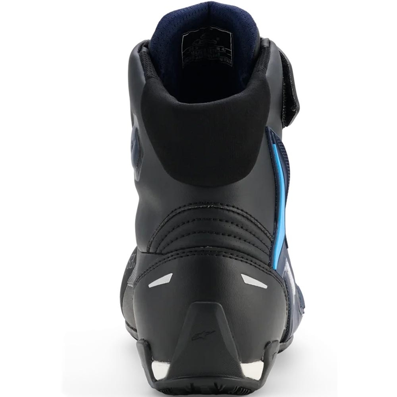 Topánky na motorku Alpinestars Faster-4 Drystar čierno-modro-biele