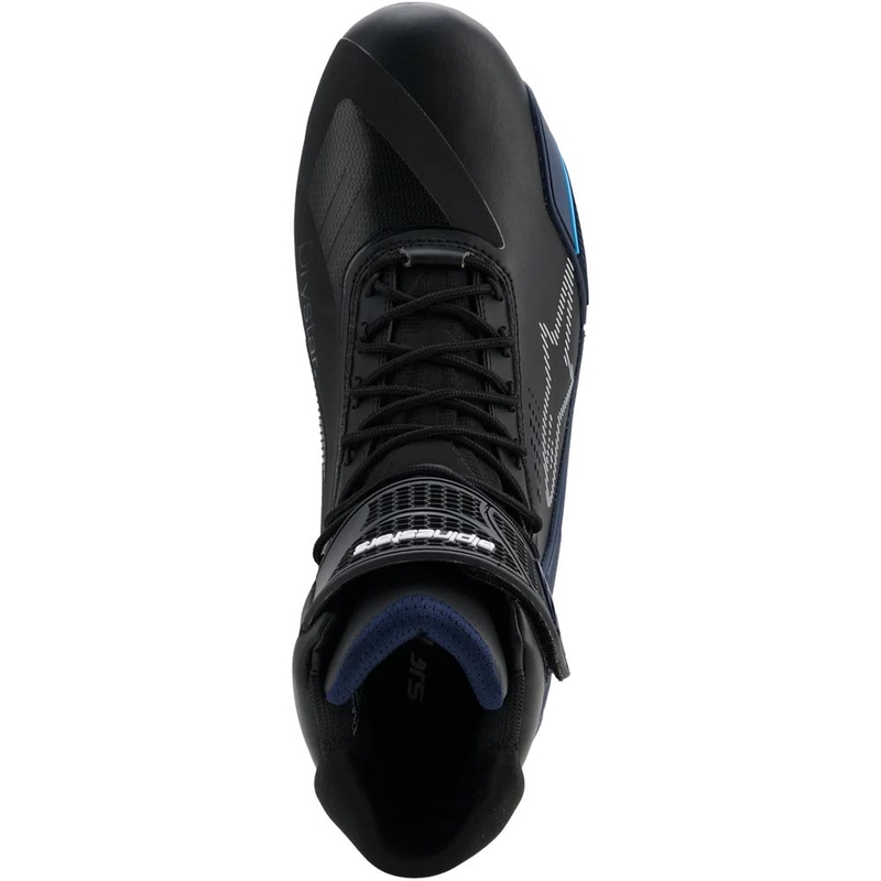 Topánky na motorku Alpinestars Faster-4 Drystar čierno-modro-biele