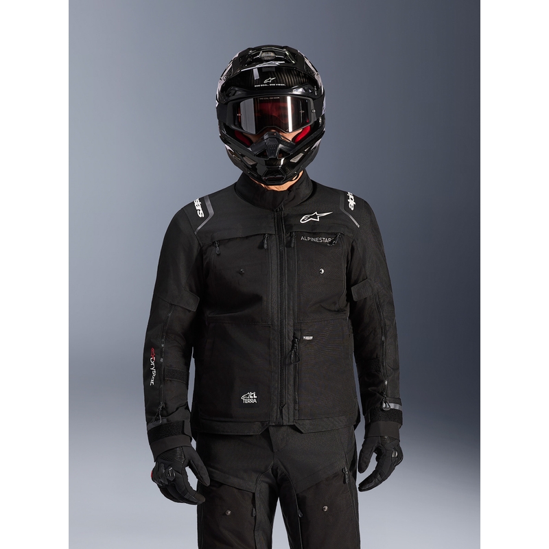 Bunda na motorku Alpinestars Cusco Drystar čierna