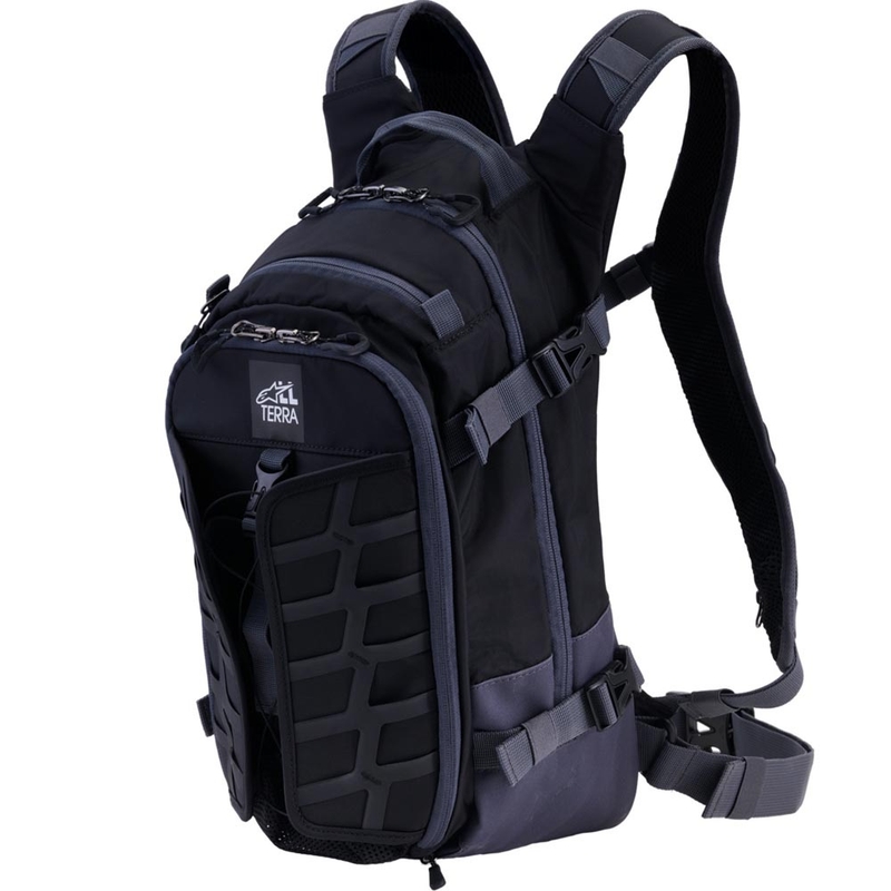 Batoh na motorku Alpinestars AT-15 čierno-sivý 15 l