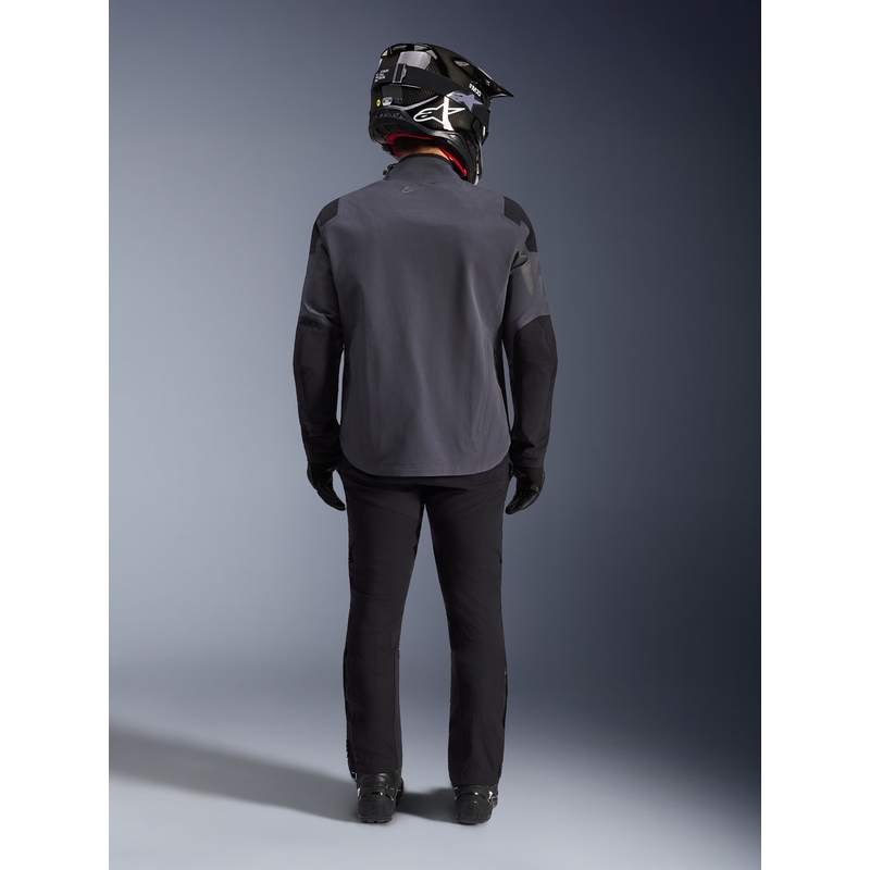 Bunda na motorku Alpinestars Maxdura Drystar XF tmavo šedo-čierna