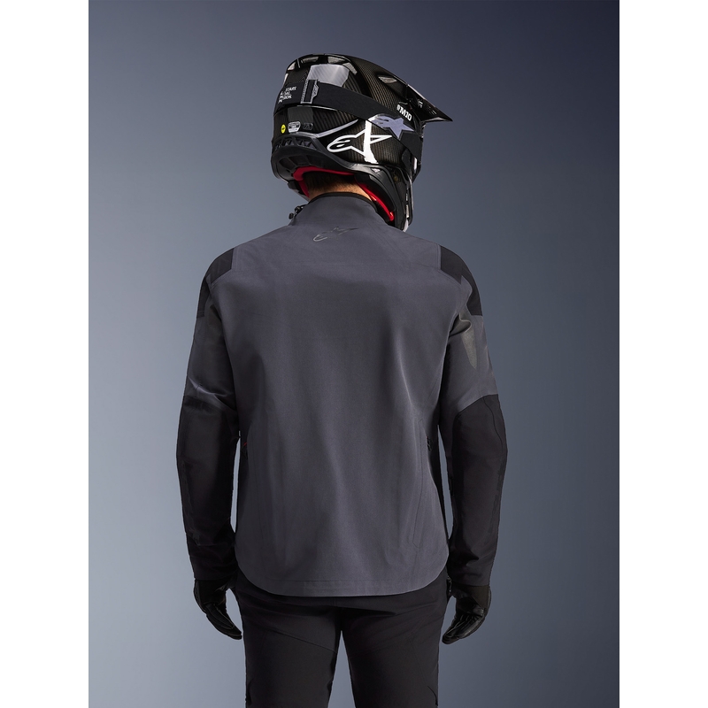 Bunda na motorku Alpinestars Maxdura Drystar XF tmavo šedo-čierna