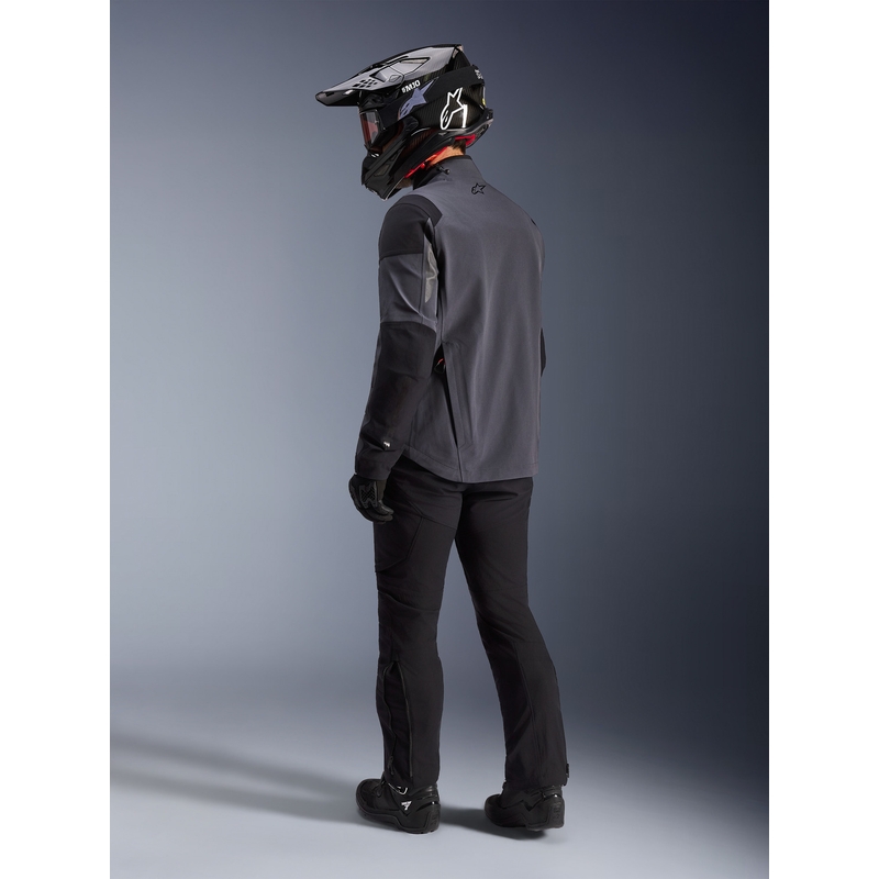 Bunda na motorku Alpinestars Maxdura Drystar XF tmavo šedo-čierna