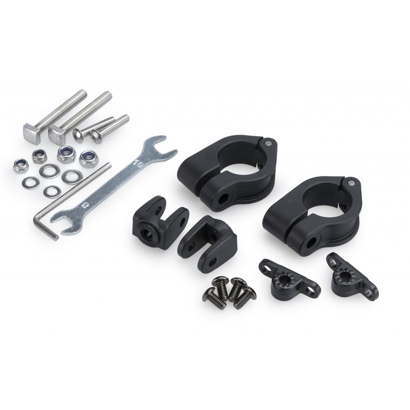 Clamp set PUIG 25,5 mm čierna