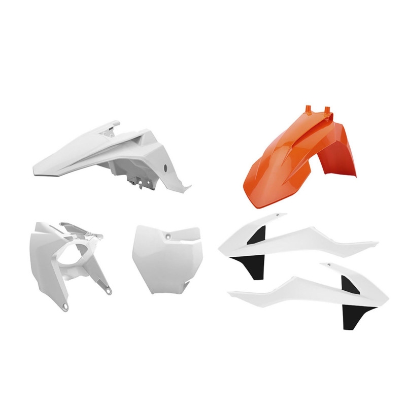 Sada plastov POLISPORT (with side panels & airbox) OEM  farba pre KTM SX 65 2016-2023