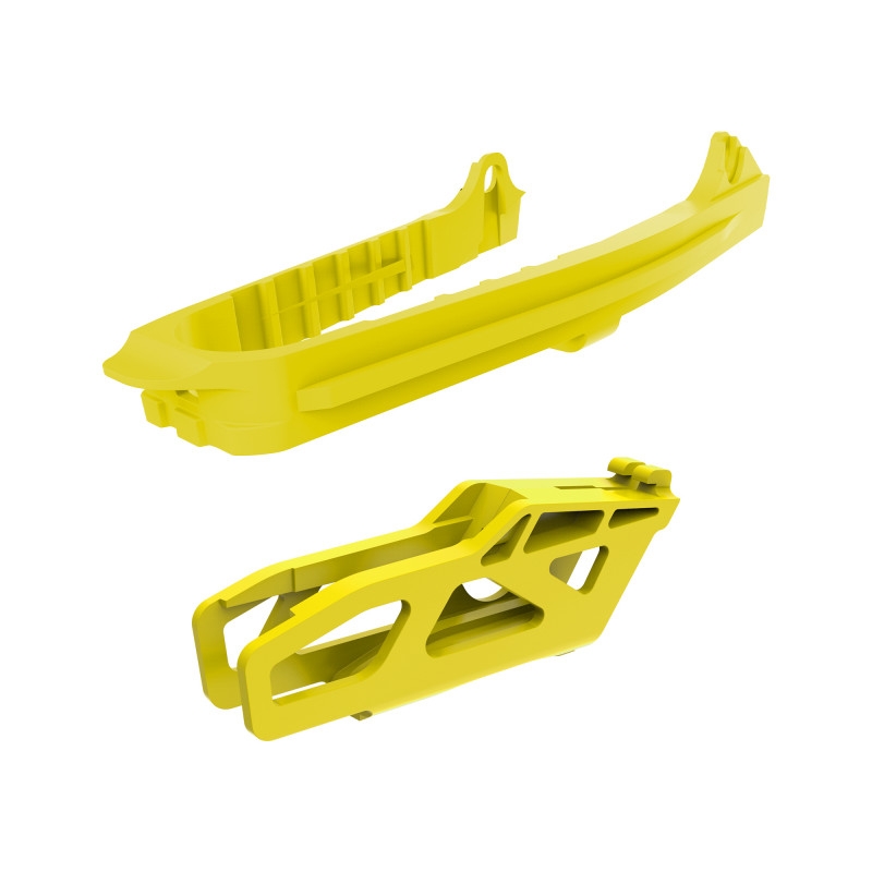 Kit chain guide & chain slider POLISPORT ŽLTÁ