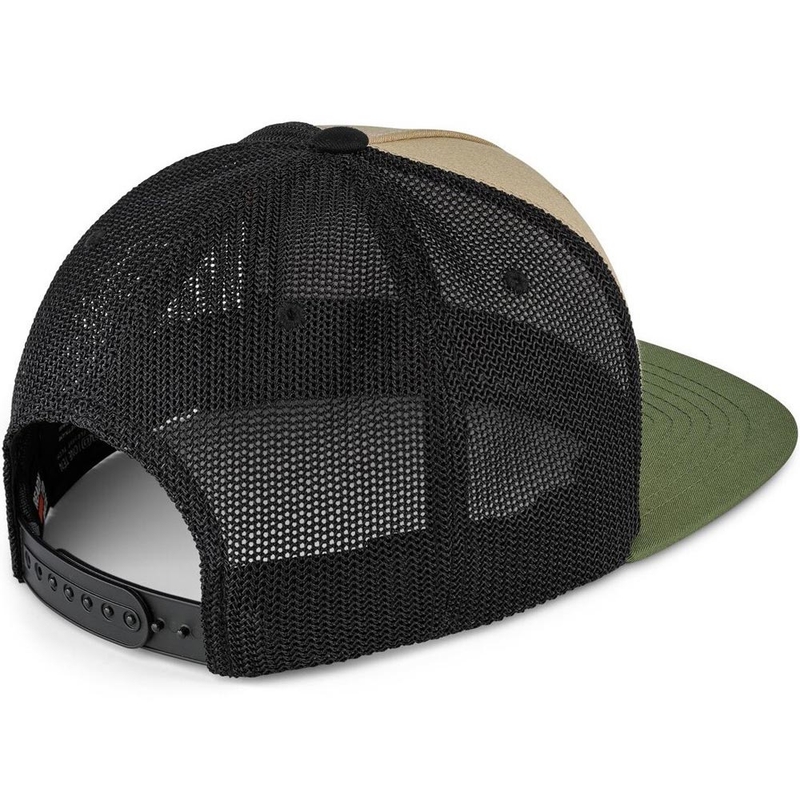 Šiltovka KTM Logo Trucker čierno-béžovo-khaki
