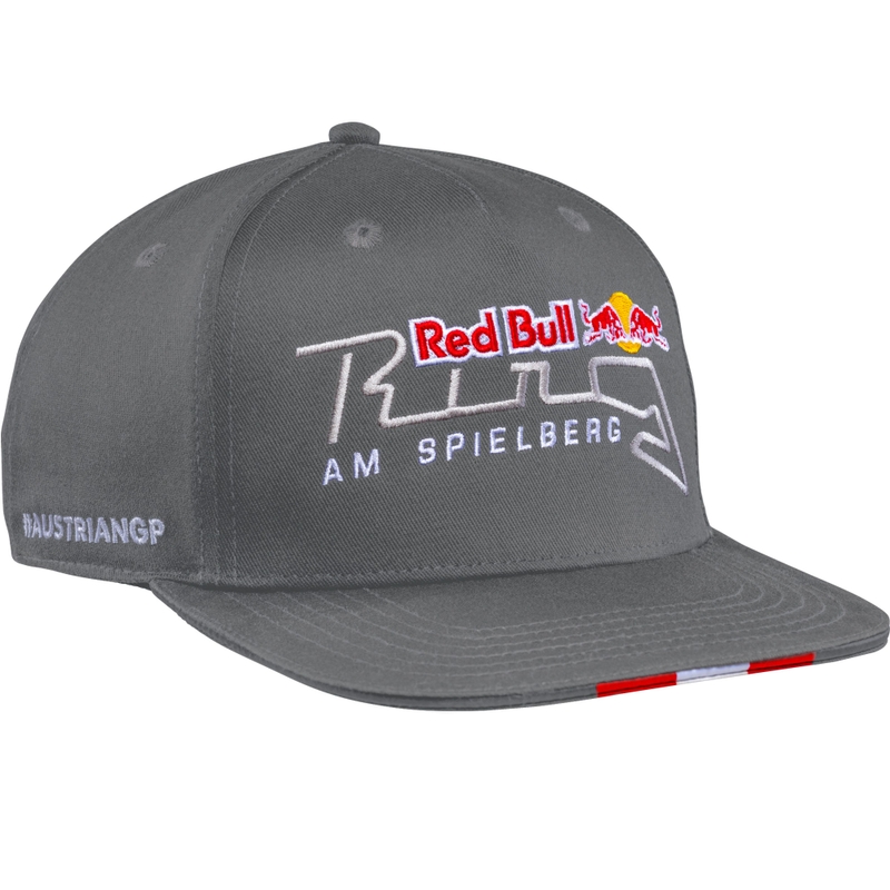 Šiltovka Red Bull Racing Austrian GP Flat Cap sivá