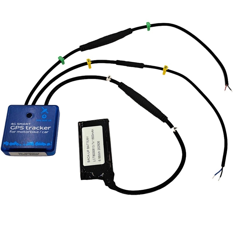 GPS lokátor a alarm na motorku s aplikáciou BIKEANGEL MOTO - Europe Extra