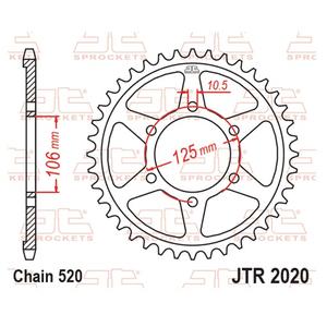 Reťazová rozeta JT JTR 2020-51 51T, 520