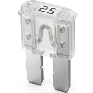 Poistka plochá MIKRO II 25 A 10 ks