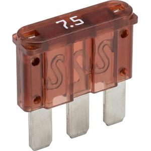 Poistka plochá MIKRO III 7.5 A 10 ks