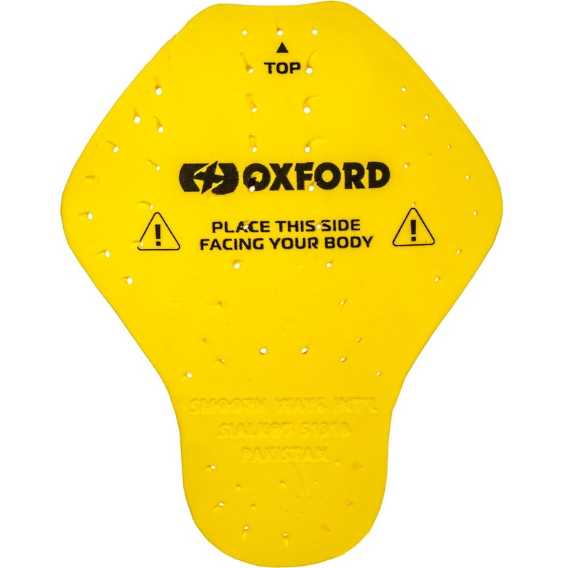 Chránič chrbtice Oxford RB-Pi2 vkladacia certifikácia CE2 žltý