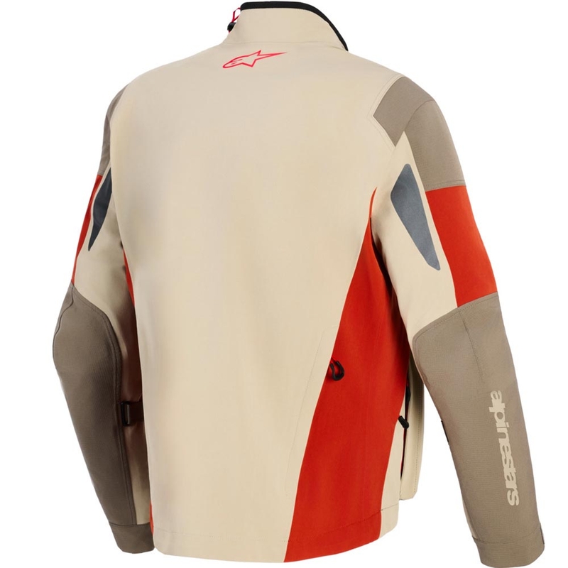 Bunda na motorku Alpinestars Maxdura Drystar XF hnedo-oranžová