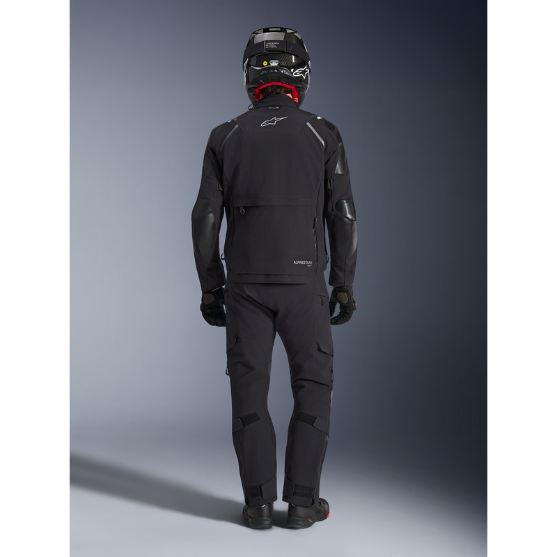 Bunda na motorku Alpinestars Andes PRO Drystar XF čierno-tmavo šedá
