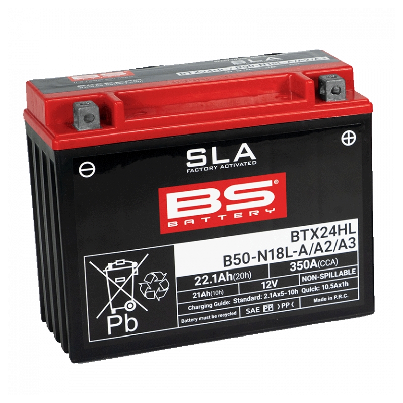 V továrni aktivovaný akumulátor BS-BATTERY SLA