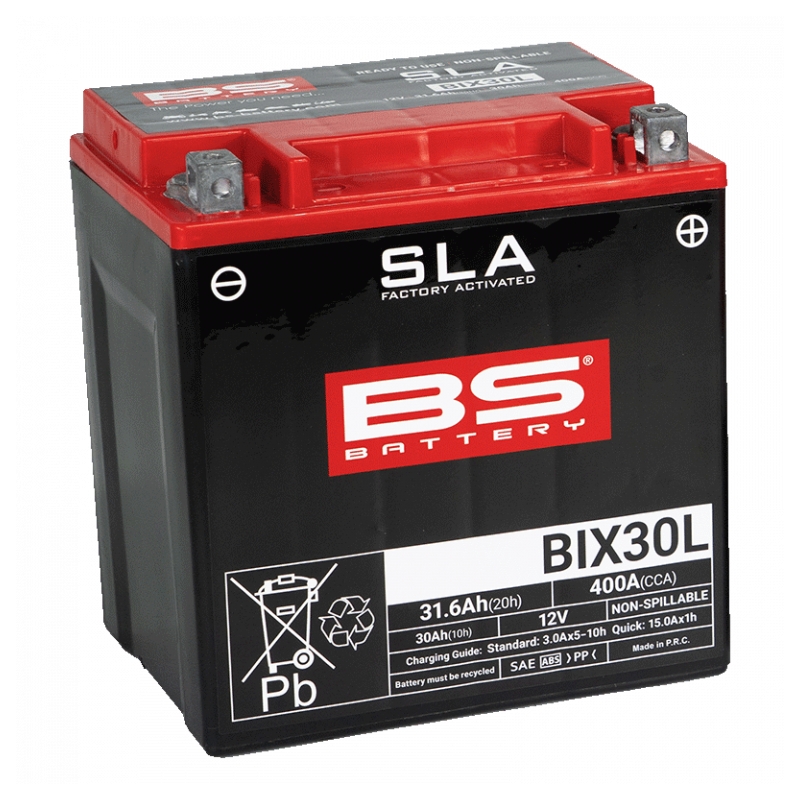 V továrni aktivovaný akumulátor BS-BATTERY SLA