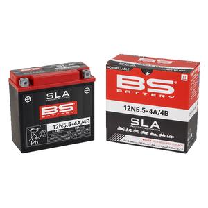 V továrni aktivovaný akumulátor BS-BATTERY 12N5.5-4A (FA) SLA