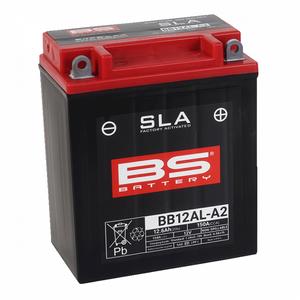 V továrni aktivovaný akumulátor BS-BATTERY BB12AL-A2 (FA) (YB12AL-A2 (FA)) SLA