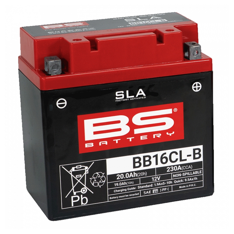 V továrni aktivovaný akumulátor BS-BATTERY SLA