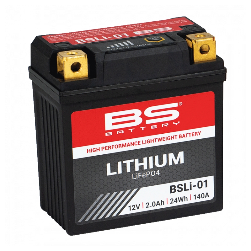 Lítiová motocyklová batérie BS-BATTERY