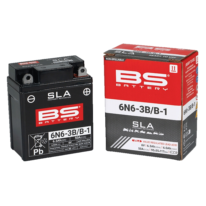 V továrni aktivovaný akumulátor BS-BATTERY