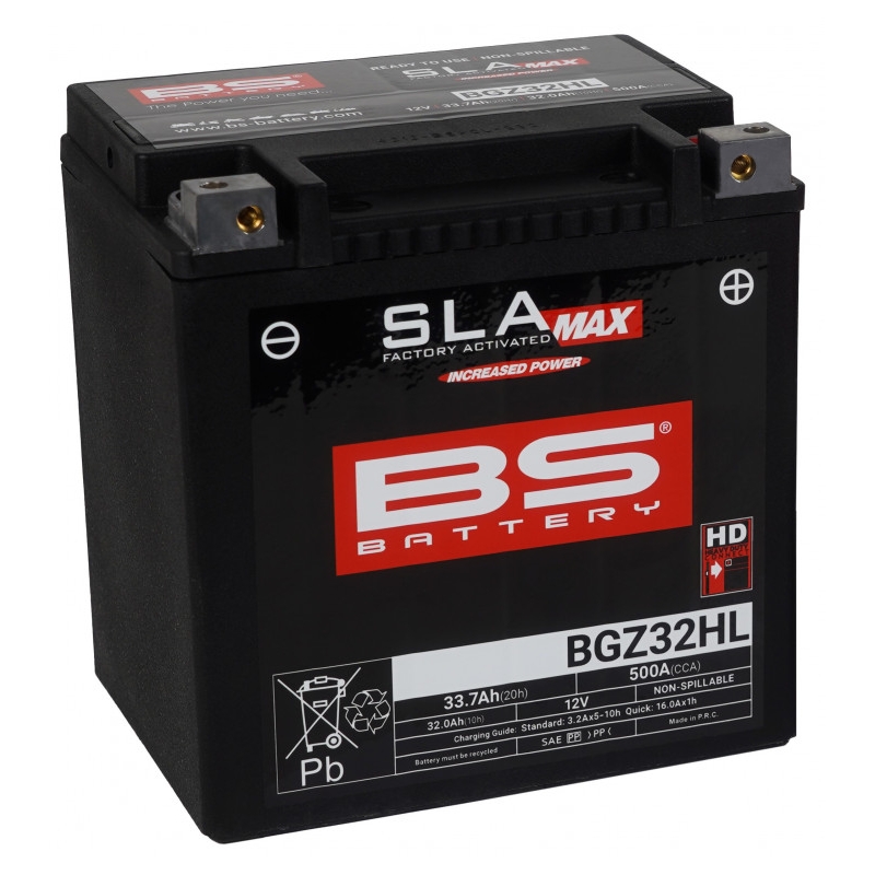 V továrni aktivovaný akumulátor BS-BATTERY SLA MAX aktivovaná batéria