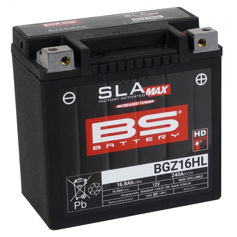 V továrni aktivovaný akumulátor BS-BATTERY SLA MAX aktivovaná batéria