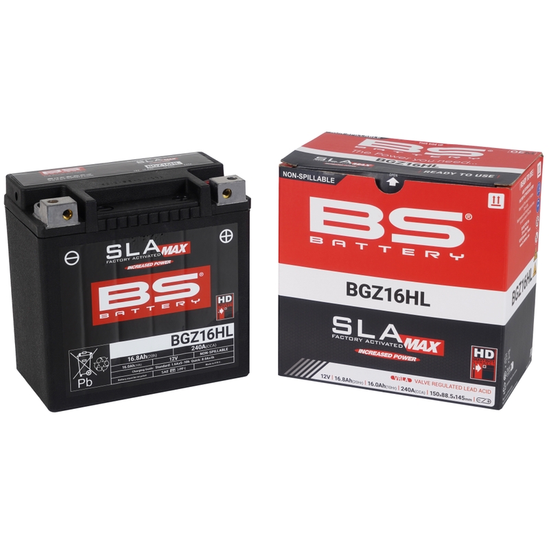 V továrni aktivovaný akumulátor BS-BATTERY SLA MAX aktivovaná batéria